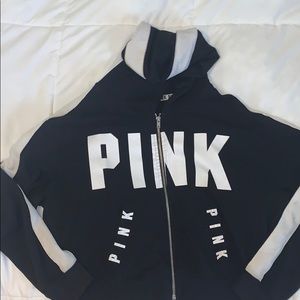 Cropped PINK Hoodie